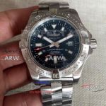 Perfect Replica Breitling Avenger II Watch - Stainless Steel Black Face